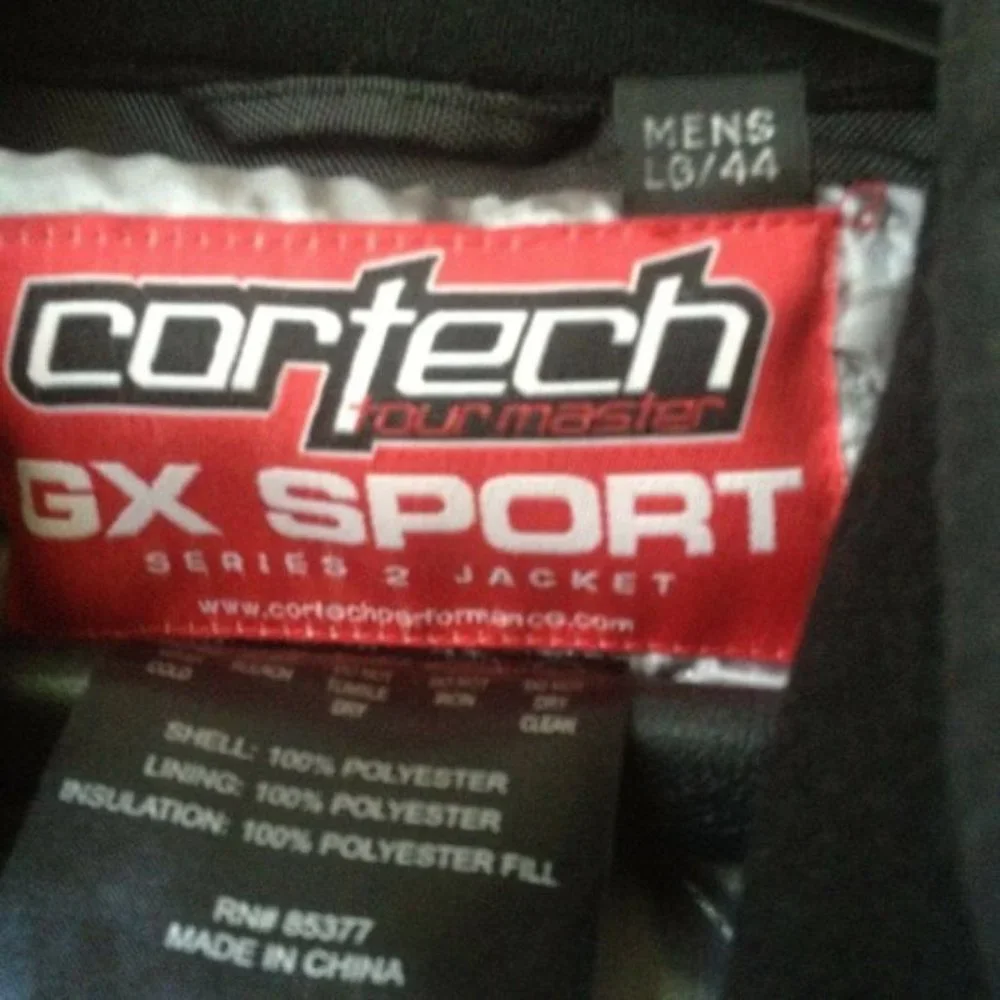 NWOT,CORTETH GX SPORT MOTO Zipper padded Jacket